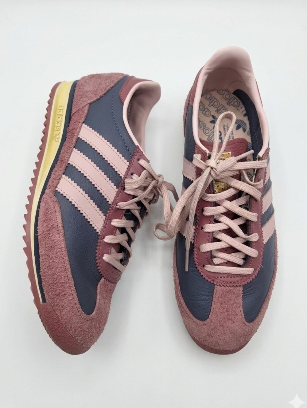 adidas SL72 OG Sandy Pink Preloved Ink Womens 7.5 Sneakers
